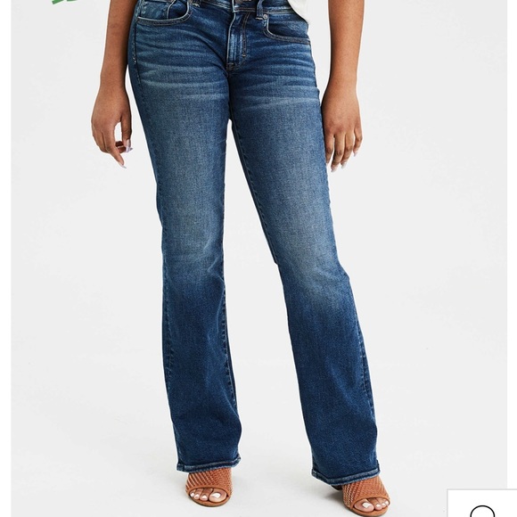 American Eagle Kick Boot Jeans 00S - Picture 1 of 8